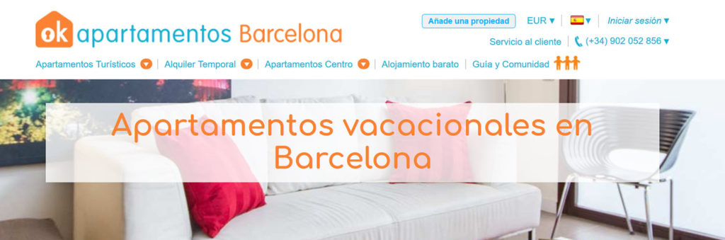 alquiler vacacional en barcelona