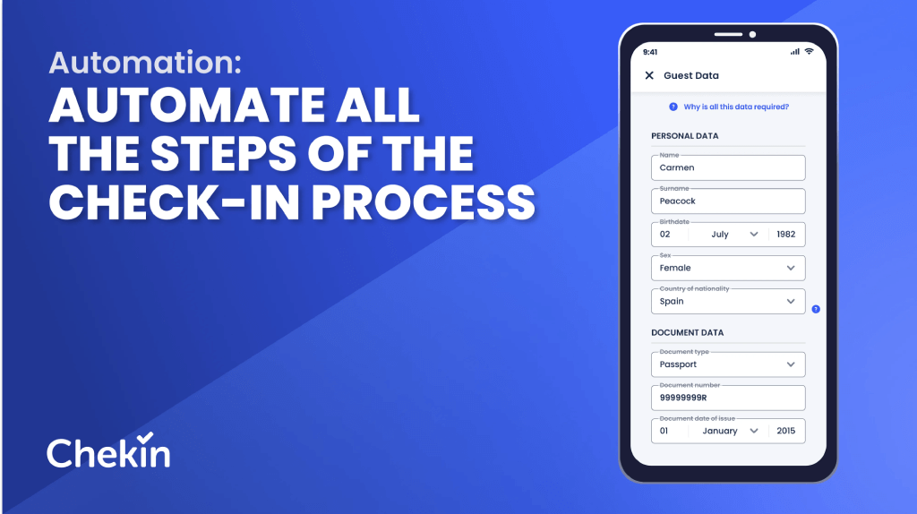 Automate All the Steps of the Check-in Process